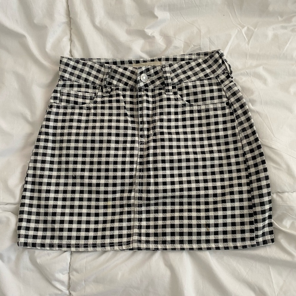 Pacsun checkered skirt